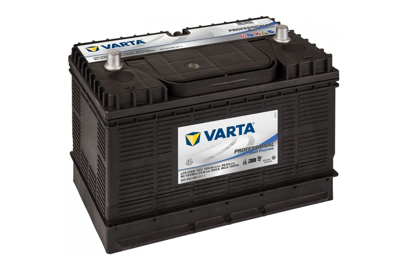 Akumulátor 105Ah VARTA Marine Professional k motoru Tohatsu