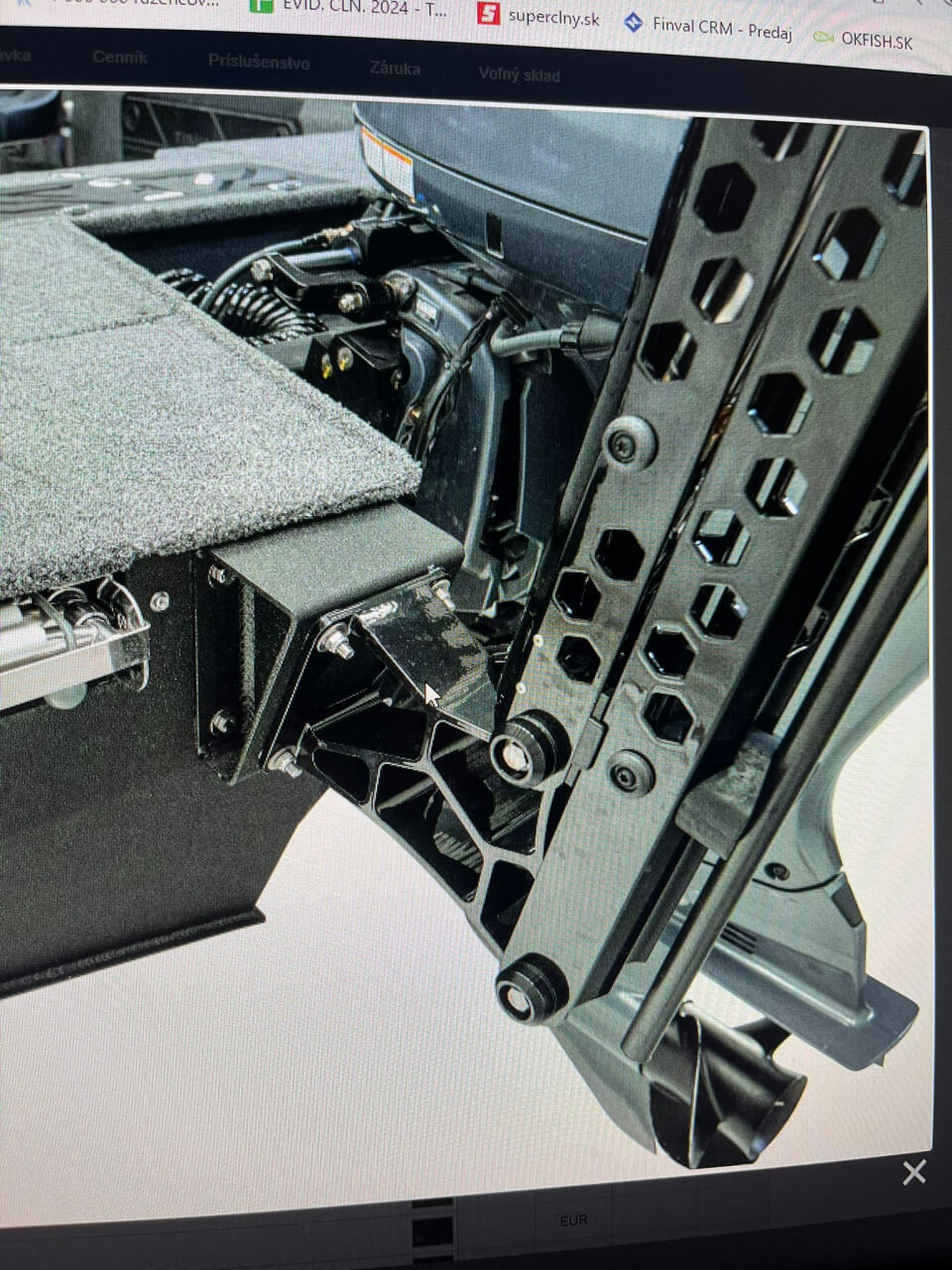 Držiak pre Talon (ľavá strana)