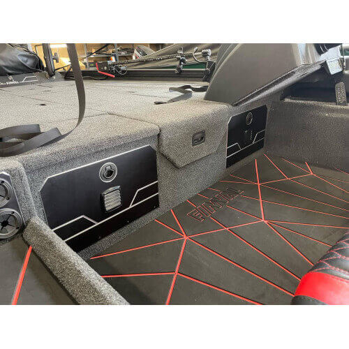 EVA podlaha do kokpitu (čierno/červená)