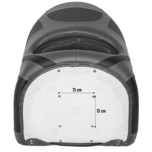 Fotogaléria Kapitánske kreslo deluxe tmavo sivé