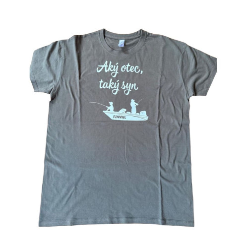 Rybářský člun Tričko s potlačou M