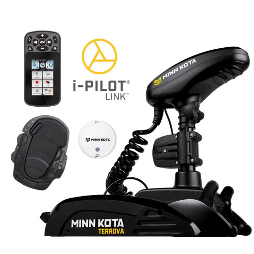Rybářský člun Elektromotor Minnkota Terrova 55lbs/137cm/US2/i-Pilot LINK/Bluetooth