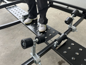 Fotogaléria Príves FB1 - 1500 kg Suski (pre 505, 515) lyžiny, tlmiče, LED