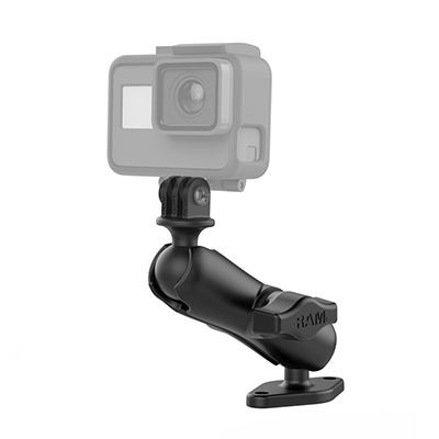 Kĺbový držiak RAM na GoPro s pevným úchytom loď pre rybára