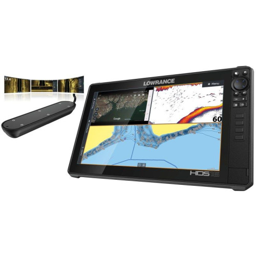 Sonar LOWRANCE HDS-16 LIVE Active Imaging sonda 3-v-1 loď pre rybára